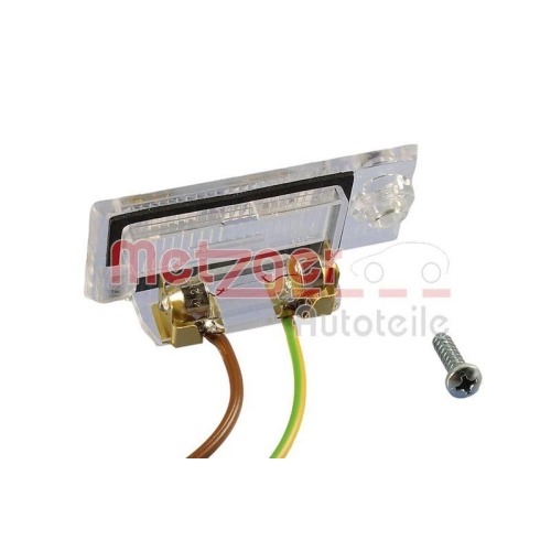 Kennzeichenleuchte METZGER 2080004 GREENPARTS für AUDI, rechts