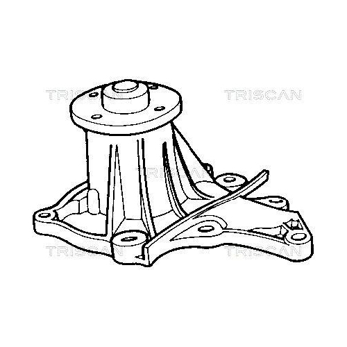 Wasserpumpe, Motork&uuml;hlung TRISCAN 8600 13860 f&uuml;r TOYOTA