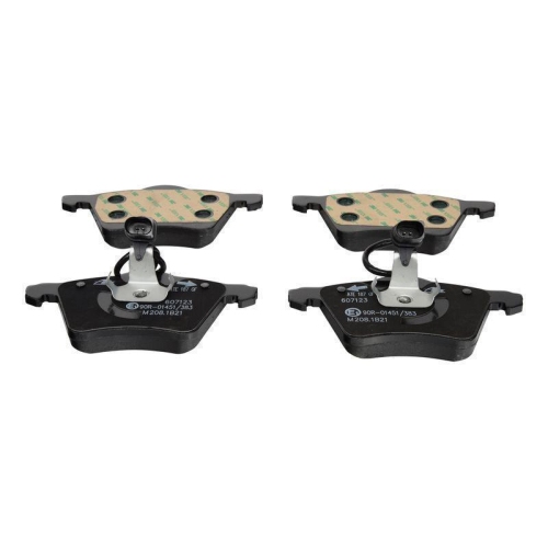 Bremsbelagsatz, Scheibenbremse ATE 13.0460-7123.2 f&uuml;r VAG, Vorderachse