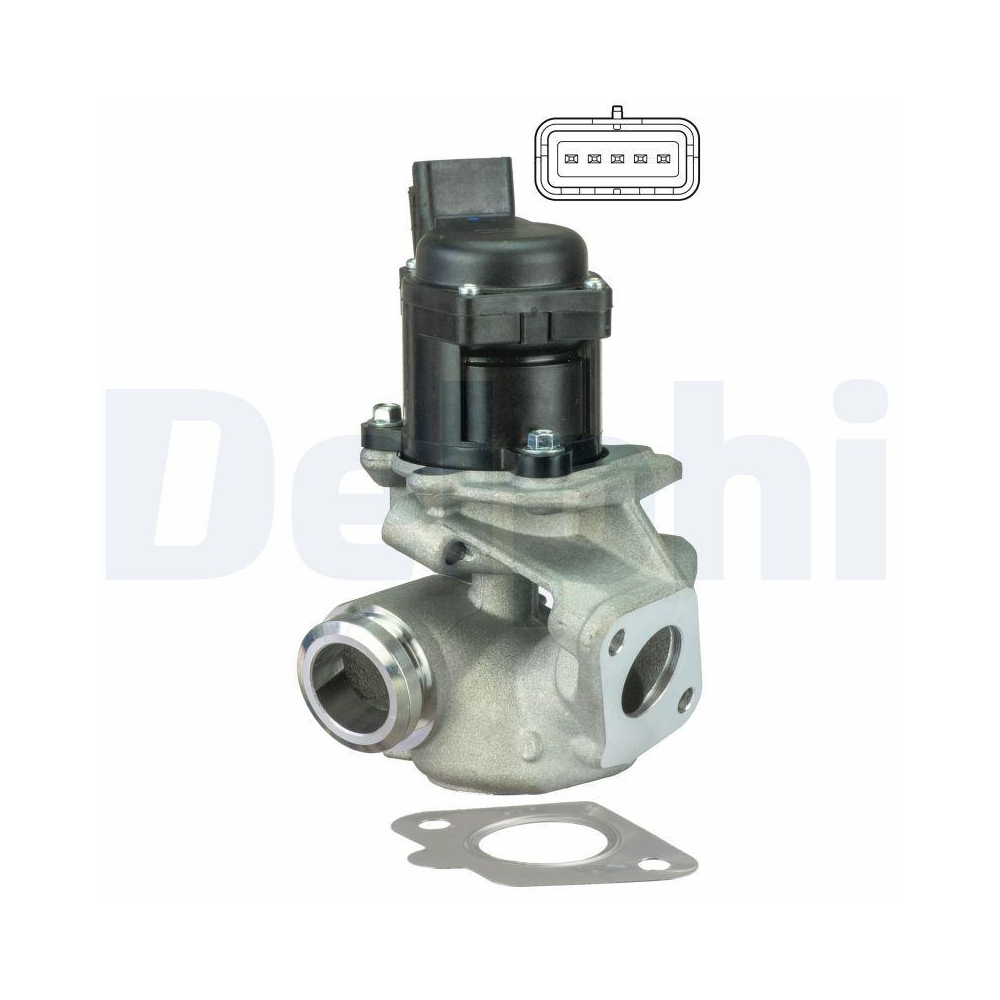 DELPHI EG10415-12B1 AGR-Ventil f&uuml;r CITRO&Euml;N FORD PEUGEOT TOYOTA HITACHI