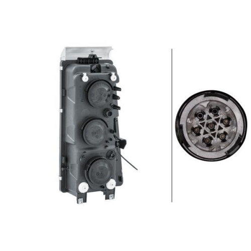 HELLA Hauptscheinwerfer 1ER 246 046-511 f&uuml;r RENAULT TRUCKS, links