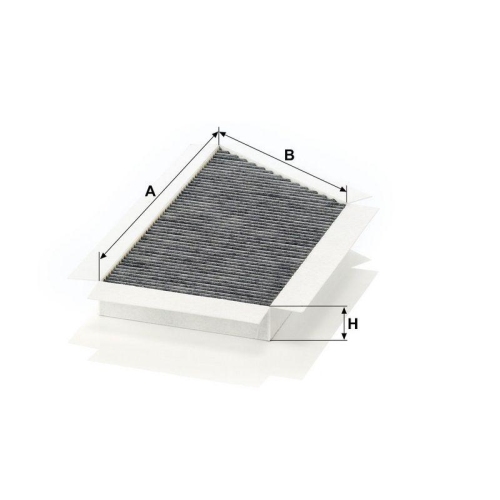 Filter, Innenraumluft MANN-FILTER CUK 3448 f&uuml;r PEUGEOT