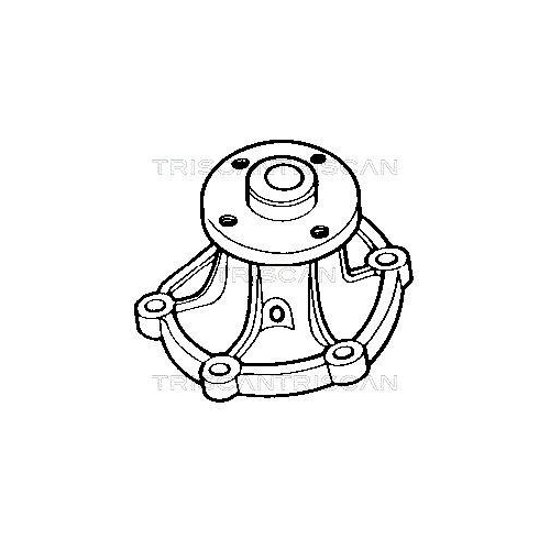 Wasserpumpe, Motork&uuml;hlung TRISCAN 8600 13865 f&uuml;r TOYOTA
