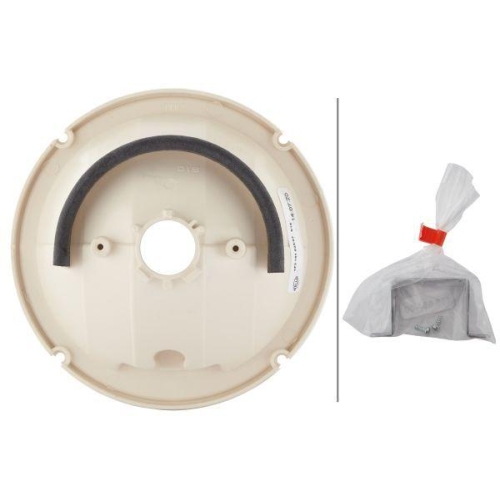 HELLA Scheinwerfereinsatz, Fernscheinwerfer 1F3 161 825-071 f&uuml;r TOYOTA VW, vorne