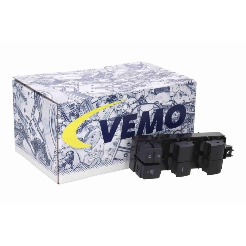 Schalter, Fensterheber VEMO V70-73-0112 Green Mobility Parts f&uuml;r TOYOTA, vorne