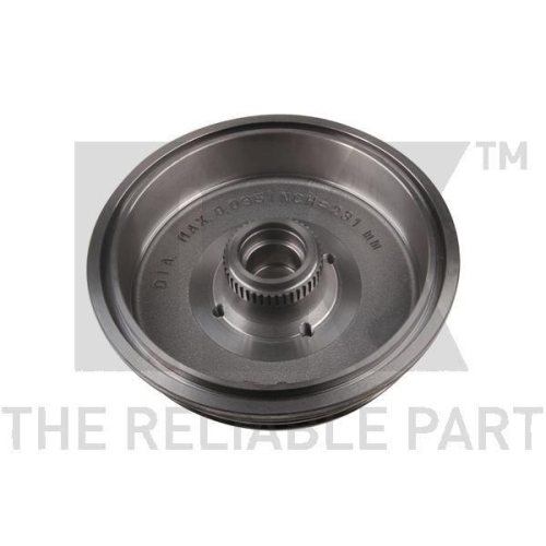 Bremstrommel NK 254732 f&uuml;r SEAT VW, Hinterachse