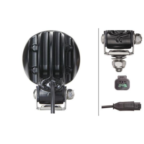 HELLA Arbeitsscheinwerfer 1G0 996 476-231 für FENDT KUBOTA AGCO