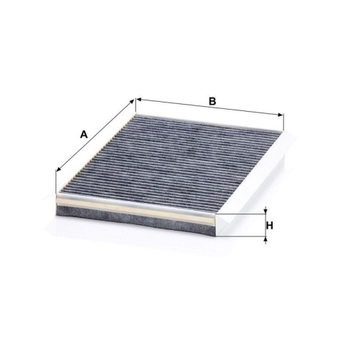 Filter, Innenraumluft MANN-FILTER CUK 3780 f&uuml;r MERCEDES-BENZ