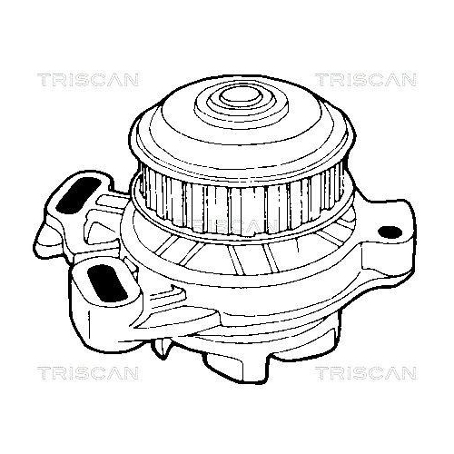 Wasserpumpe, Motork&uuml;hlung TRISCAN 8600 29392 f&uuml;r AUDI