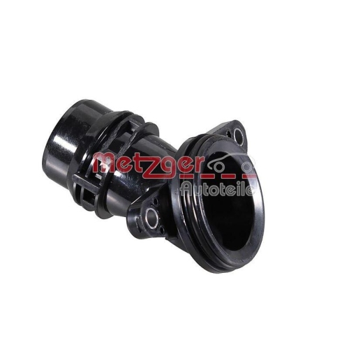 K&uuml;hlmittelflansch METZGER 4010600 GREENPARTS f&uuml;r AUDI SEAT SKODA VW, Wasserpumpe