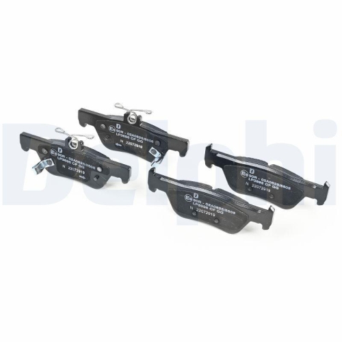DELPHI LP3695 Bremsbelagsatz, Scheibenbremse f&uuml;r HONDA
