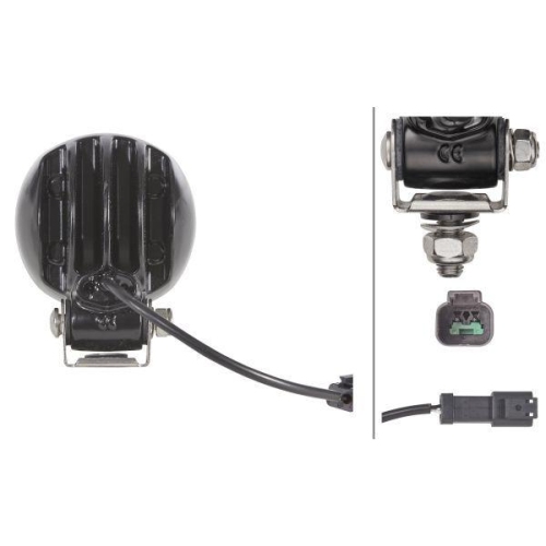 HELLA Arbeitsscheinwerfer 1G0 996 476-241 für