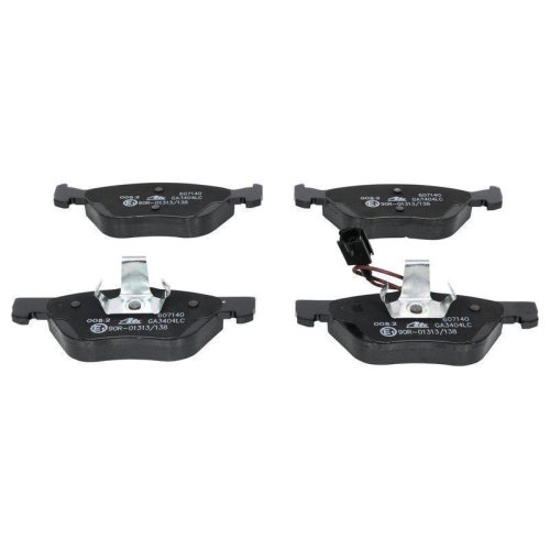 Bremsbelagsatz, Scheibenbremse ATE 13.0460-7140.2 f&uuml;r FIAT, Vorderachse