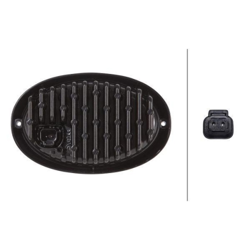 HELLA Arbeitsscheinwerfer 1GA 996 761-021 für KÄSSBOHRER