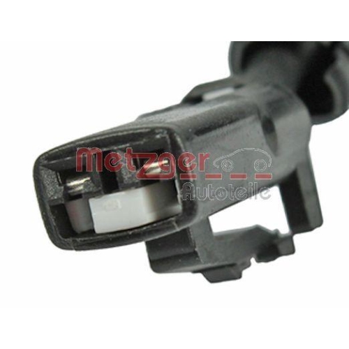 Sensor, Raddrehzahl METZGER 0900226 f&uuml;r KIA, Vorderachse links