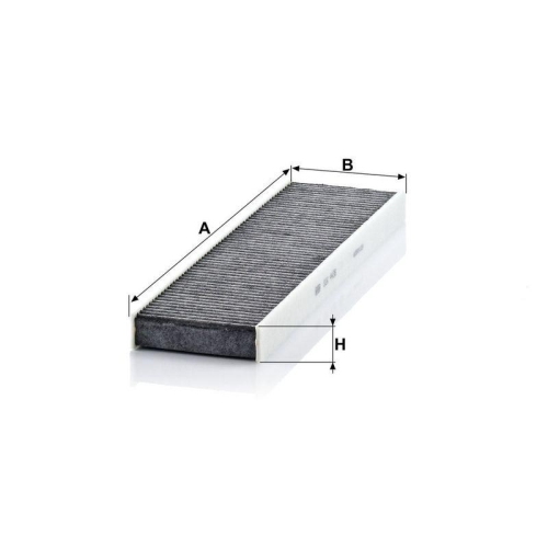 Filter, Innenraumluft MANN-FILTER CUK 4436 f&uuml;r BMW