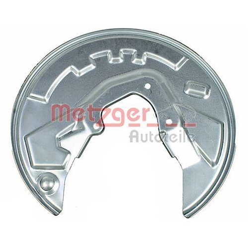Spritzblech, Bremsscheibe METZGER 6115264 f&uuml;r CITRO&Euml;N PEUGEOT