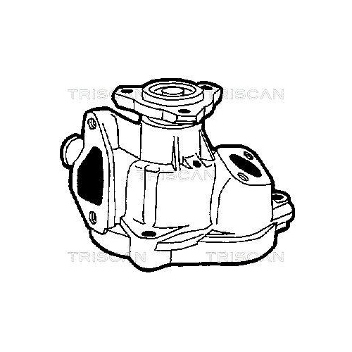Wasserpumpe, Motork&uuml;hlung TRISCAN 8600 29846 f&uuml;r VW