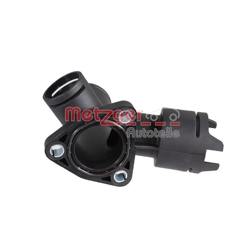 K&uuml;hlmittelflansch METZGER 4010603 f&uuml;r AUDI SKODA VW, Thermostat