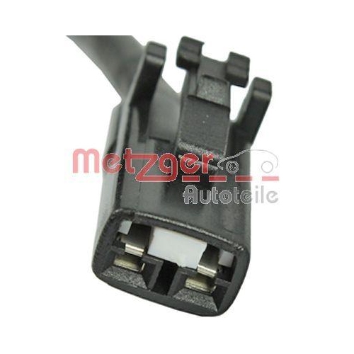 Sensor, Raddrehzahl METZGER 0900229 f&uuml;r HYUNDAI KIA, Hinterachse rechts