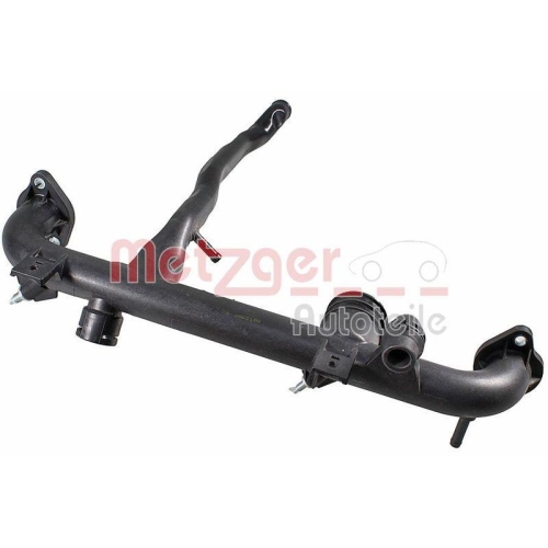 K&uuml;hlmittelrohrleitung METZGER 4010440 f&uuml;r AUDI