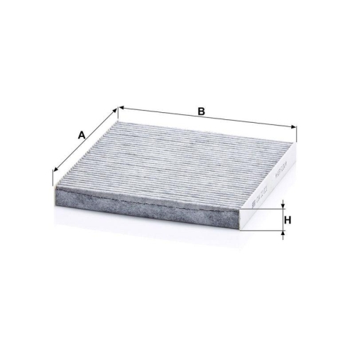 Filter, Innenraumluft MANN-FILTER CUK 22 021 f&uuml;r MERCEDES-BENZ RENAULT