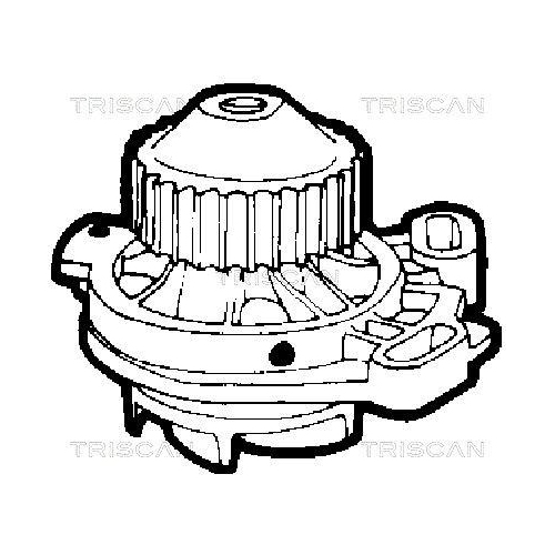 Wasserpumpe, Motorkühlung TRISCAN 8600 29897 für AUDI