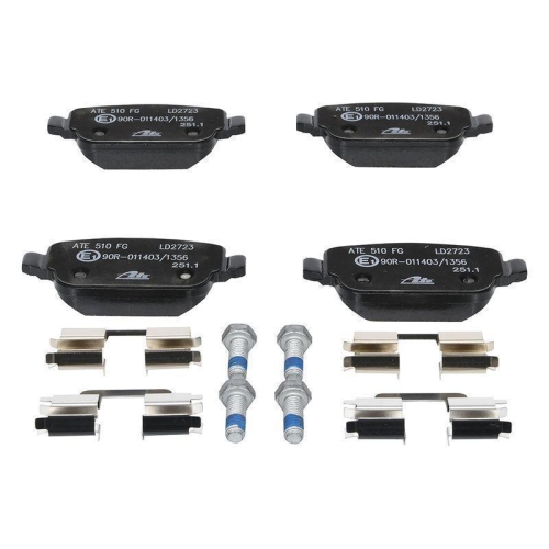 Bremsbelagsatz, Scheibenbremse ATE 13.0470-2723.2 ATE Ceramic f&uuml;r FORD