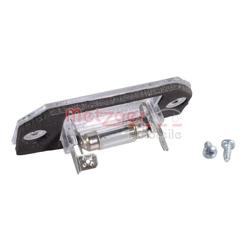 Kennzeichenleuchte METZGER 2080017 für FORD, links, rechts