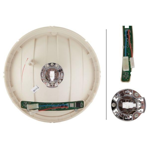 HELLA Scheinwerfereinsatz, Fernscheinwerfer 9DS 180 786-011 f&uuml;r MAN SCANIA