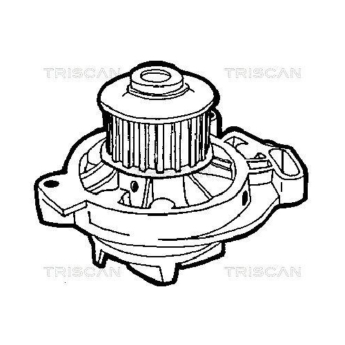 Wasserpumpe, Motork&uuml;hlung TRISCAN 8600 29960 f&uuml;r AUDI SEAT SKODA VW