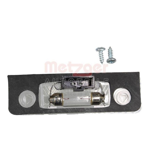 Kennzeichenleuchte METZGER 2080019 für FORD, links, rechts