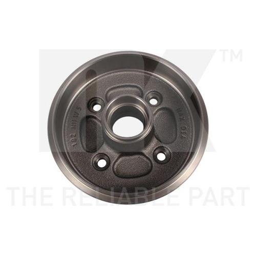 Bremstrommel NK 255004 f&uuml;r DAEWOO, Hinterachse