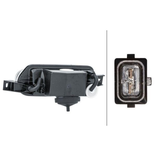 HELLA Nebelscheinwerfer 1NE 007 517-061 für FORD ALEXANDER DENNIS, rechts