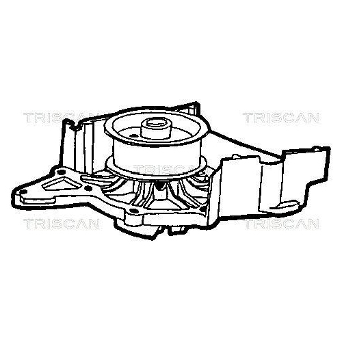 Wasserpumpe, Motork&uuml;hlung TRISCAN 8600 29961 f&uuml;r AUDI SEAT SKODA VW
