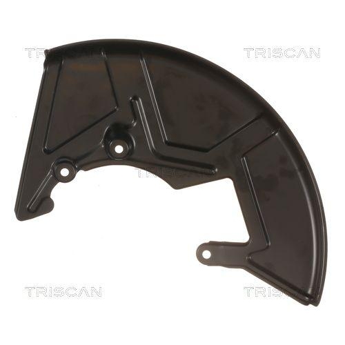 Spritzblech, Bremsscheibe TRISCAN 8125 29117 für VW, Vorderachse links