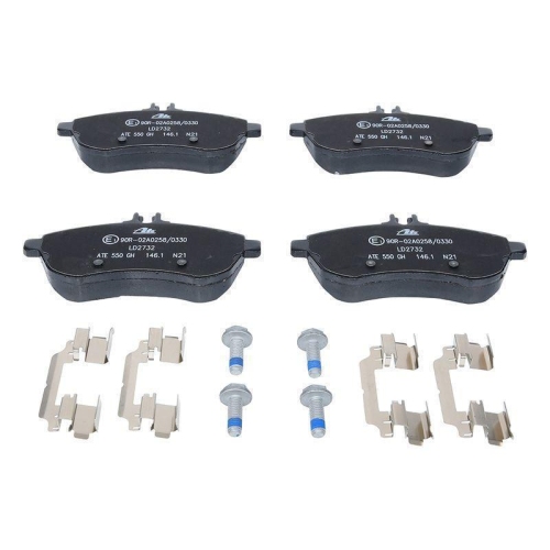 Bremsbelagsatz, Scheibenbremse ATE 13.0470-2732.2 ATE Ceramic f&uuml;r MERCEDES-BENZ