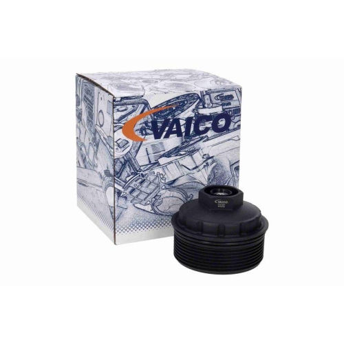 Deckel, &Ouml;lfiltergeh&auml;use VAICO V10-7681 Original VAICO Qualit&auml;t f&uuml;r AUDI SEAT VW