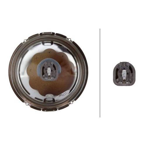 HELLA Scheinwerfereinsatz, Fernscheinwerfer 1F8 147 077-011 f&uuml;r DAF, links