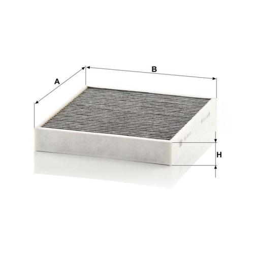 Filter, Innenraumluft MANN-FILTER CUK 26 010 f&uuml;r VAG