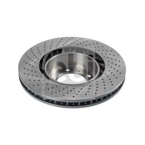 Bremsscheibe FEBI BILSTEIN 108336 f&uuml;r PORSCHE, Vorderachse rechts