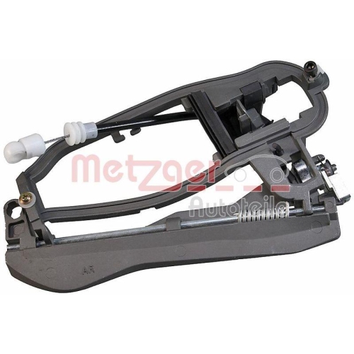 Rahmen, Türaußengriff METZGER 2310758 für BMW, hinten, rechts