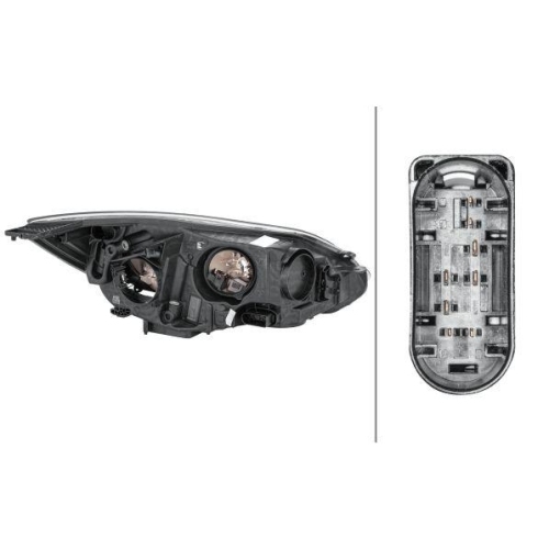 HELLA Hauptscheinwerfer 1EA 354 994-031 für FORD, links