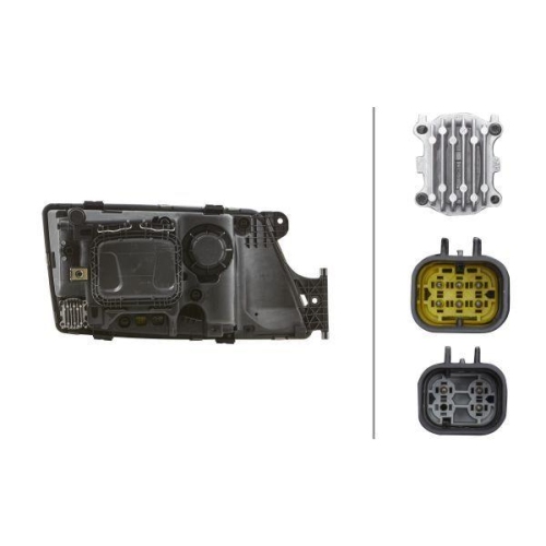 HELLA Hauptscheinwerfer 1LH 354 987-111 für MAN, links