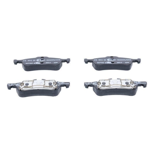 Bremsbelagsatz, Scheibenbremse ATE 13.0460-7162.2 f&uuml;r BMW MINI, Hinterachse