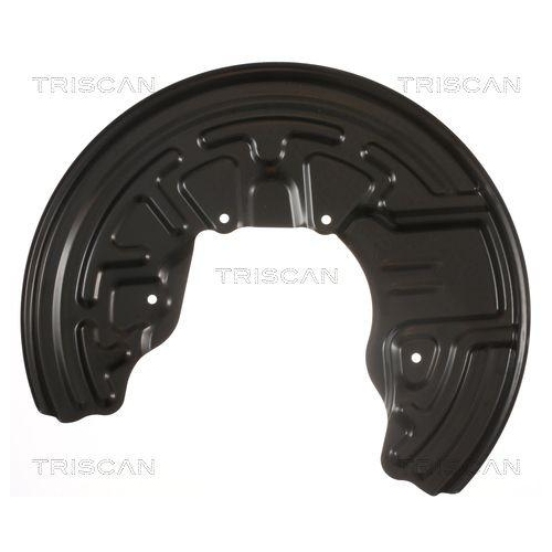 Spritzblech, Bremsscheibe TRISCAN 8125 29124 f&uuml;r VW, Vorderachse links