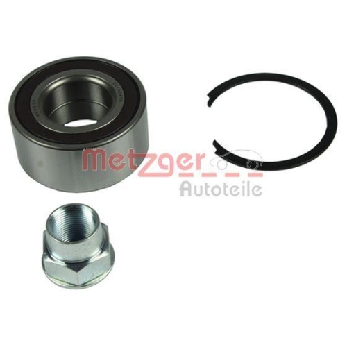 Radlagersatz METZGER WM 6539 f&uuml;r FIAT, Vorderachse
