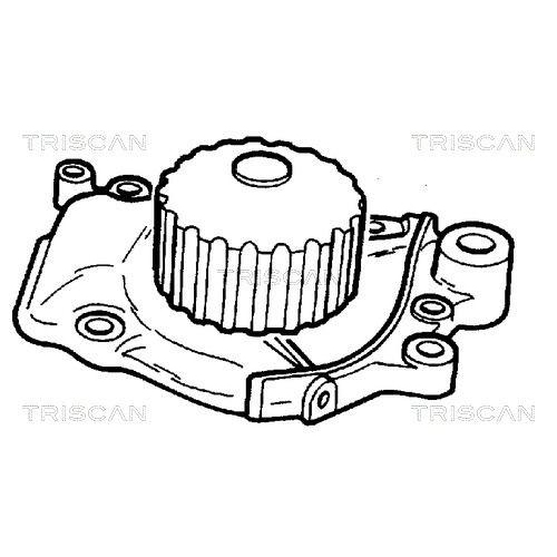 Wasserpumpe, Motork&uuml;hlung TRISCAN 8600 40004 f&uuml;r HONDA