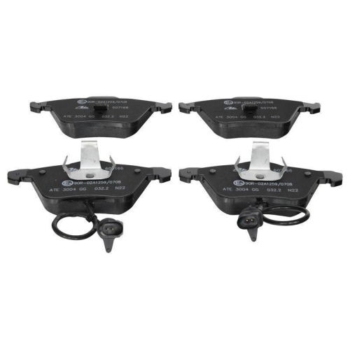 Bremsbelagsatz, Scheibenbremse ATE 13.0460-7166.2 für VAG, Vorderachse