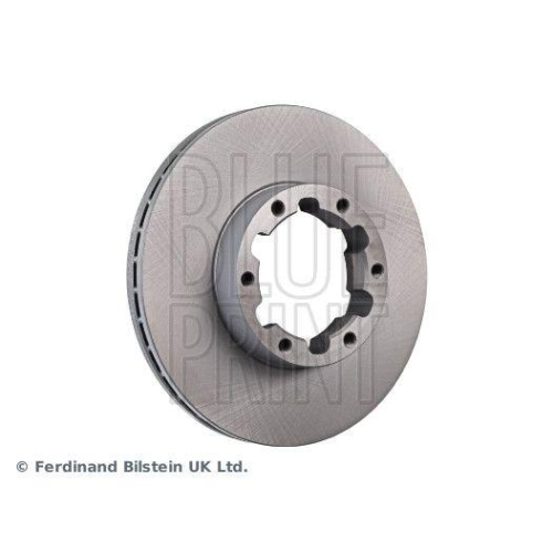 BLUE PRINT ADN143124 2 St&uuml;ck Bremsscheiben f&uuml;r NISSAN, Vorderachse